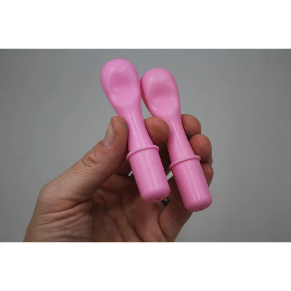 Learning Resources Spike Toy Hedgehog Replacement Spikes Lot of 2 Pastel Pink